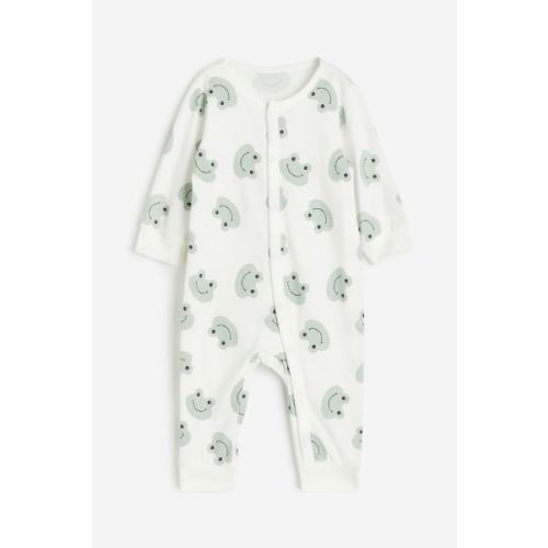 Patterned Pajama Jumpsuit