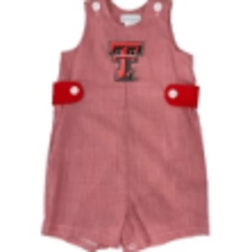 Texas Tech Gingham Jon Jon – Nursery Couture