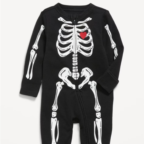 Snug-Fit 2-Way-Zip Ribbed Footed One-Piece for Baby | Old Navy