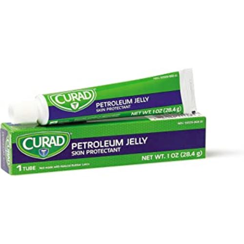Curad - CUR005331 CURAD Petroleum Jelly Skin Protectant, Healing Ointment For Dry Cracked Skin, 1 Oz (Pack of 12)