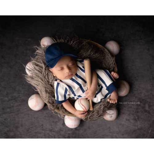 MADE TO ORDER! Newborn baseball outfit | Newborn photography prop Baseball props Baby baseball uniform