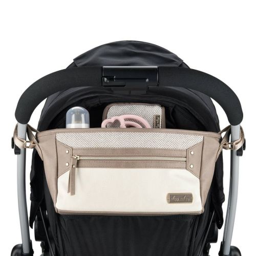 Itzy Ritzy Stroller Caddy, Color: Vanilla Latte