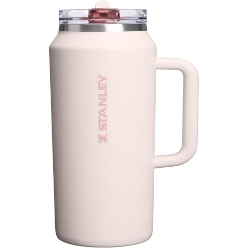 STANLEY Quencher ProTour Flipstraw Tumbler, 64 oz, Rose Quartz