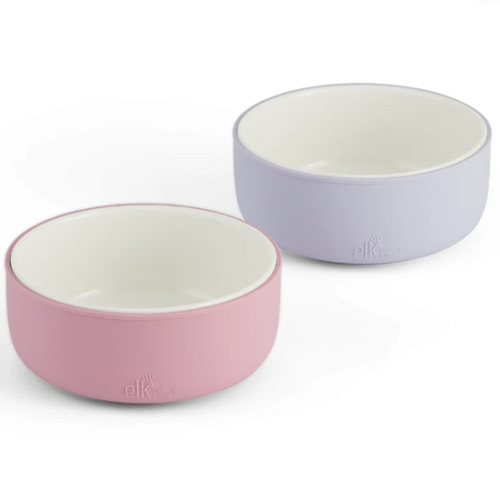 Porcelain Bowl with Silicone Sleeves