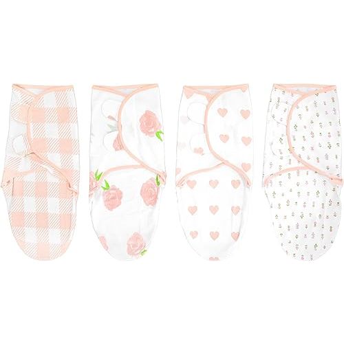 Baby Adjustable Swaddle Wraps For Newborn | 0-3 months | 100% Cotton