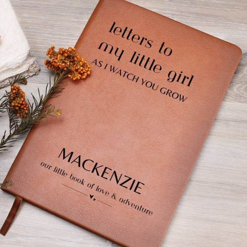 Letters To My Daughter| Personalized Keepsake Journal| Pregnancy Journal| Baby Shower Gift| Baby Christmas Gift| Gift From Baby To Mom.