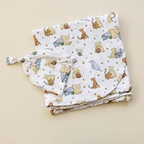 100 Acre Snooze Swaddle & Hat Set