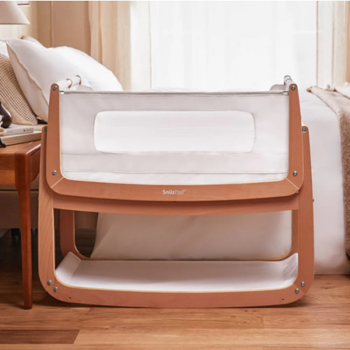 SnüzPod4 Bedside Crib Natural ‐ Snüz