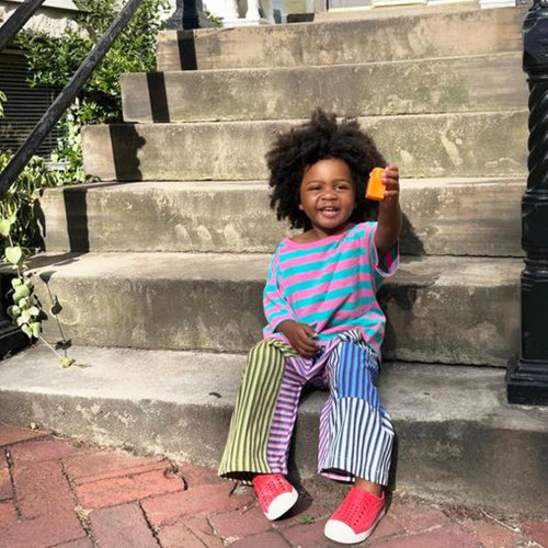 Pencil Stripe Fisherman Pants | All Small CO – All Small Co.