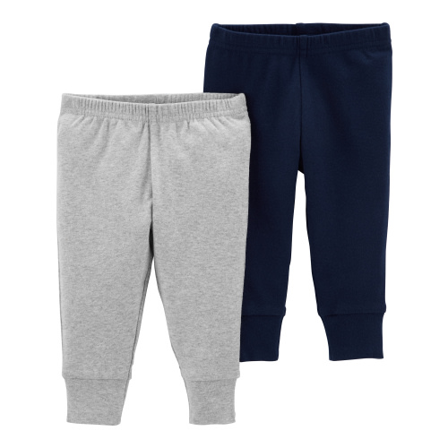 Carter's Child of Mine Baby Boy Pant, 2-Pack, Sizes Preemie-24 Months