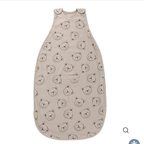 4 Season® Ultimate Baby Sleep Bag, Merino Wool & Organic Cotton, Teddy Bear