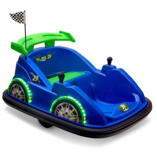 Flybar Funpark Racer Bumper Car - Blue
