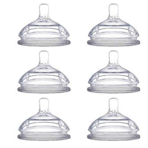Replacement Nipples, Slow Flow (0-3 Months) - 2 Count, 3 Packs