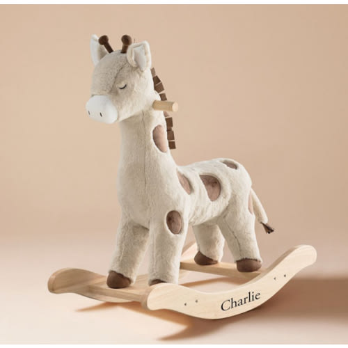 Giraffe Plush Nursery Rocker