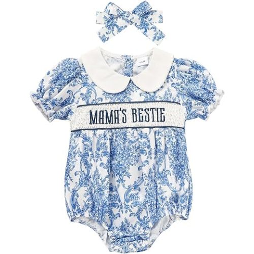GRNSHTS Baby Girl Romper Newborn Clothes Bodysuit Jumpsuit Baby Girl Clothes Outfit 0-18M