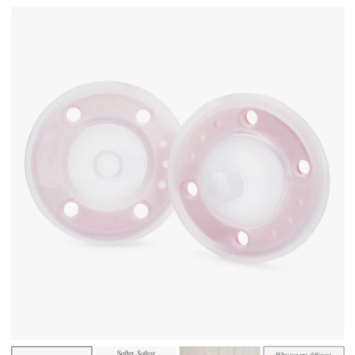 Ninni Pacifier Petal Pink 2 Pack