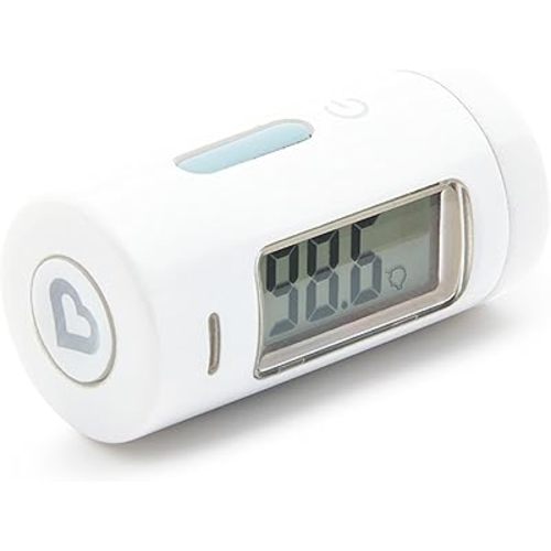 Munchkin® Mini Infrared Thermometer for Baby, Kids and Adults - No Touch Forehead Thermometer, Fast 1 Second Digital Reading, Travel Case Included
