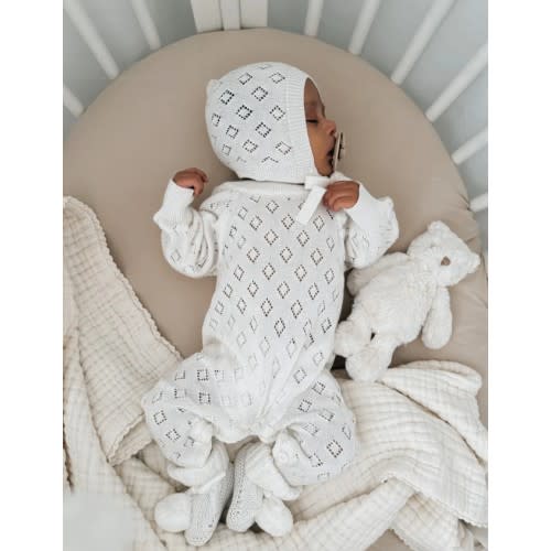 Bring Me Home Diamond Pointelle Bundle - White
