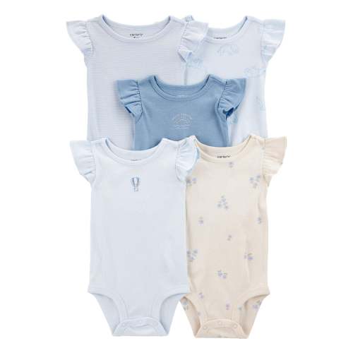 Baby 5-Pack Short-Sleeve Bodysuits - Carter's | Carter's