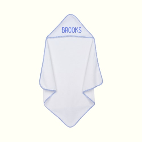 Embroidered Hooded Bath Towel