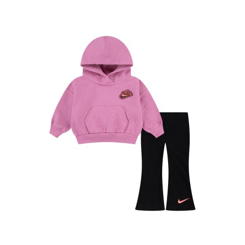 Baby Impression Hoodie & Leggings Set, 12M, Black