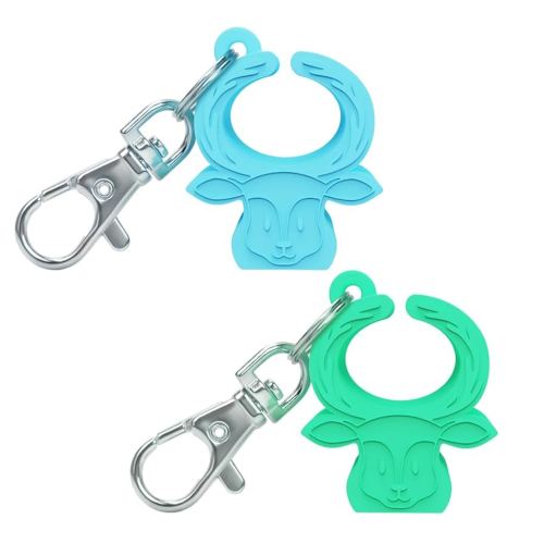 MORLIKE LIVING Silicone Buckle Release Tool, Unbuckle Assistant, Easy Buckle Release Aid for Parents and Caregivers to Unbuckle(Mint-Green)