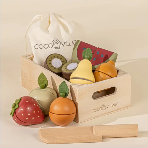 Wooden Fruits Play Set