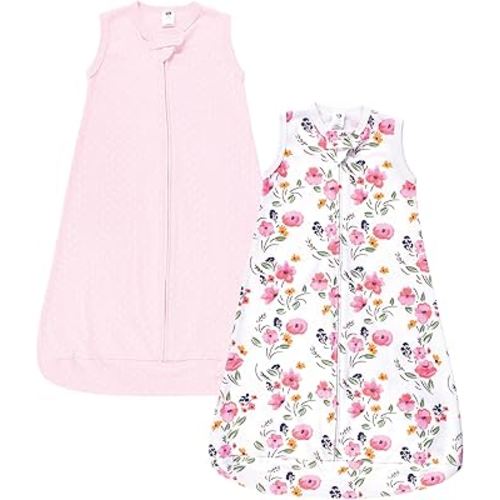 Hudson Baby BabyCotton Long-Sleeve Wearable Sleeping Bag, Sack, Blanket
