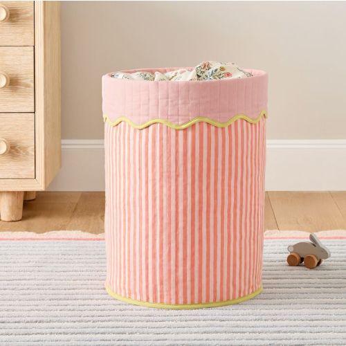 Pink Chicken Stripe Hamper