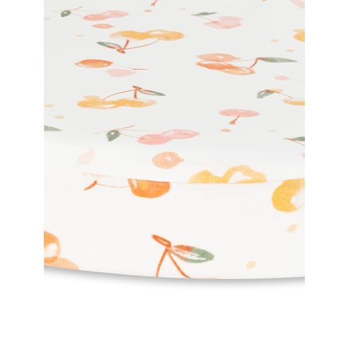 Under The Nile Bassinet Sheet - Cherry Picking - Organic Cotton