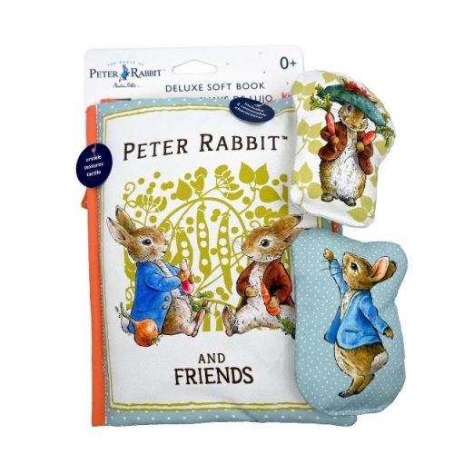Peter Rabbit Beatrix Potter Easter Spring Deluxe Soft Book - 3pc