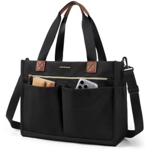 mommore Canvas Diaper Bag Tote Stylish Mommy Baby Hospital Bag