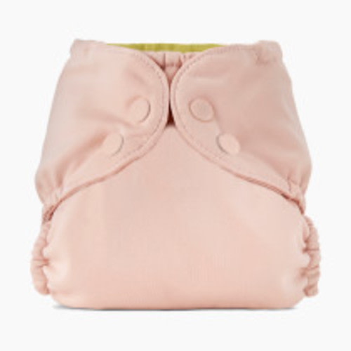 Esembly Recycled Diaper Cover (Outer) + Swim Diaper - Blush, Size 1 (7-17 Lbs)
