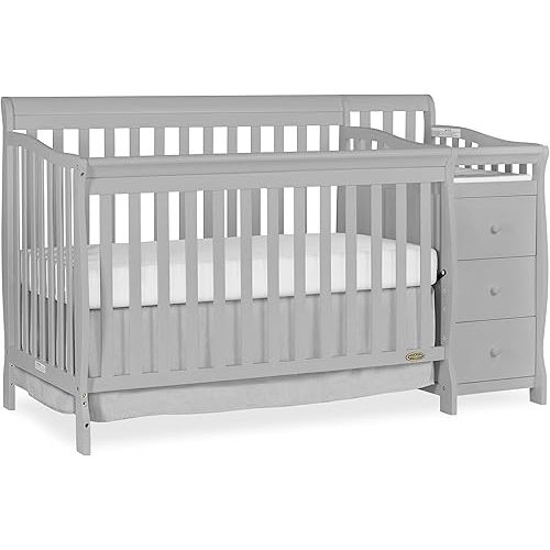 Dream On Me 5 in 1 Brody Convertible Crib with Changer