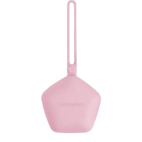 Pacifier Holder Case, Large Capacity Portable Pacifier Storage Case, 100% Food Grade Silicone Pacifier Holder，BPA Free(Pink)