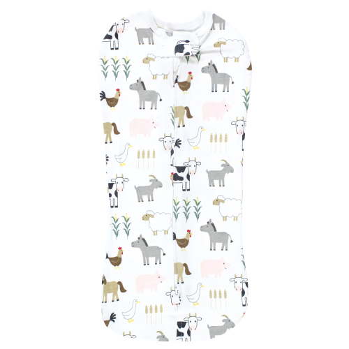 Hudson Baby Sleep Pod, Cute Farm, 0-2 Months