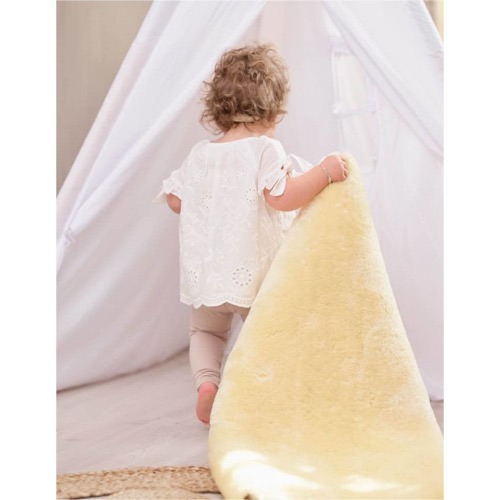 Nursery Sheepskin Medical Sheepskin Rug| Natural Healthy Relugan Sheepskin Throw| Baby Throw| ECO Sheepskin Fur| Hypoallergenic Sheepskin