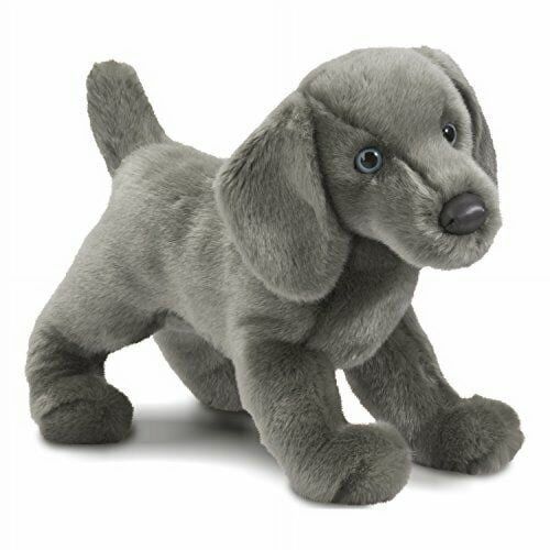 Gray Dog Plush Stuffed Animal