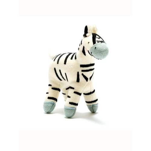 Organic Cotton Knitted Zebra