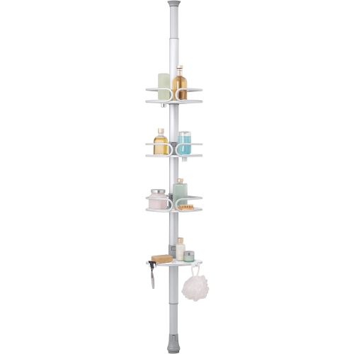 OXO Good Grips Quik-Extend Aluminum Pole Shower Caddy