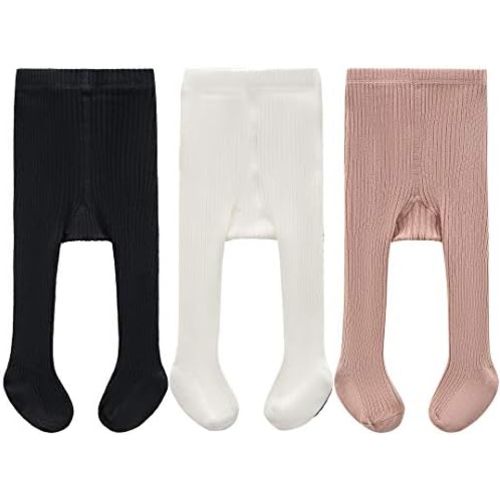 CECORC Baby Girls Tights Toddler Cable Knit Leggings Thick Cotton Infant Stockings Pantyhose 1-10T