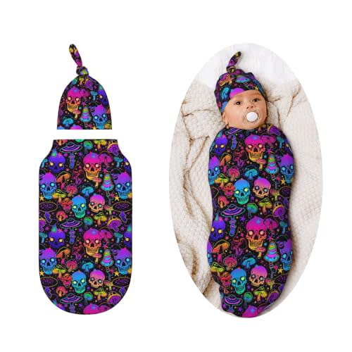 Candy Swaddle Blankets Newborn Receiving Blanket Baby Swaddle Wrap Soft Sleeping Sack for Baby Girls Boys