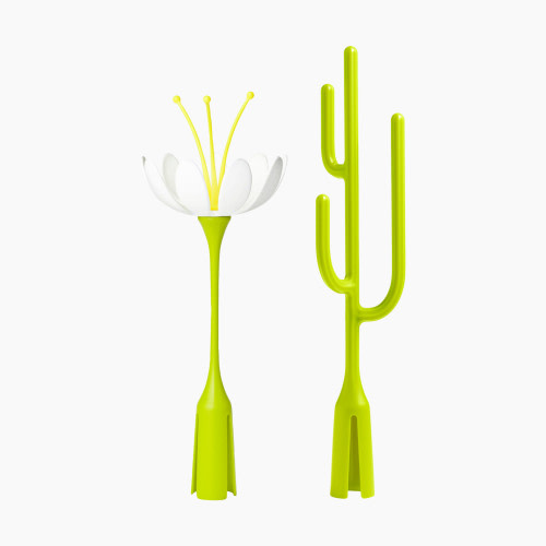 Boon Poke & Stem Drying Rack Accessory (2 Pack) - Green/White