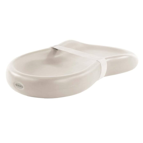 Keekaroo Peanut Changer Baby Vanilla– The Original Made in USA Easy-to-Clean Changing pad and The only Shell Over Foam, Fully Water Repellant