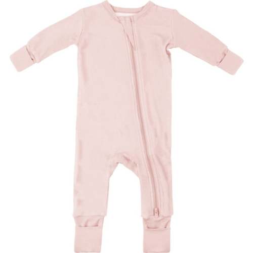 Baby Bamboo Pajamas W/ DreamCuffs®, Seashell Pink