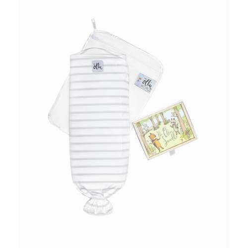 The Ollie® Swaddle Bundle (The Ollie® Swaddle 1: Steele / The Ollie® Swaddle 2: Steele)