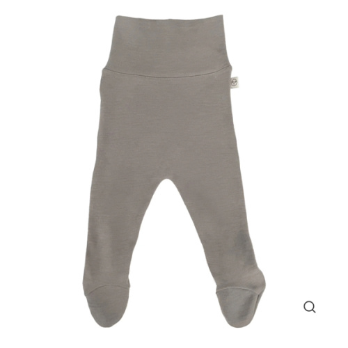 Baby Footed Pants, Merino Wool, Dove