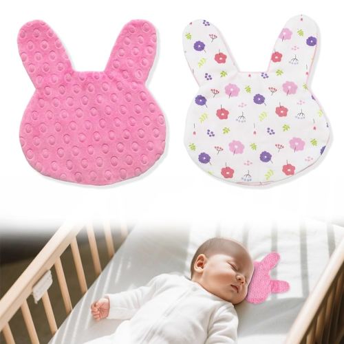 2 Pack Scented Comfort Rabbit for NICU Babies, Soft Bonding Companions to Ease Separation Anxiety, Keeps Mom’s Scent Close for Preemies & Newborns, Infant Preemie and Parent Bonding NICU Gifts (Pink)