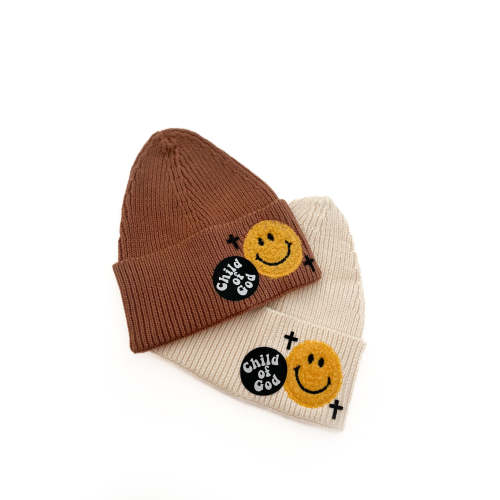 Child of God Toddler Smiley Beanie