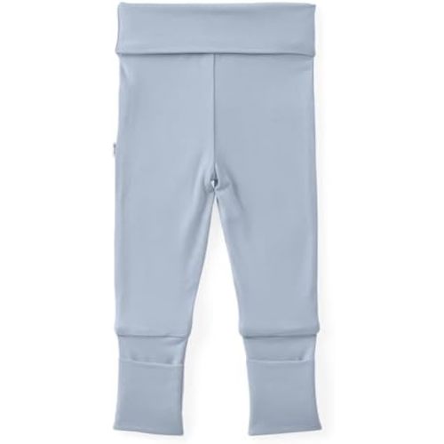 Little Sleepies Newborn Leggings for Girls & Boys, Soft Viscose from Bamboo Leggings w/Fold Over Leg Cuffs, Baby Pants